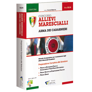Libro Concorso Marescialli Carabinieri 2018