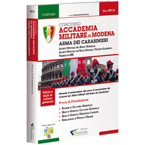 Ebook Concorso Accademia Militare di Modena Arma dei Carabinieri
